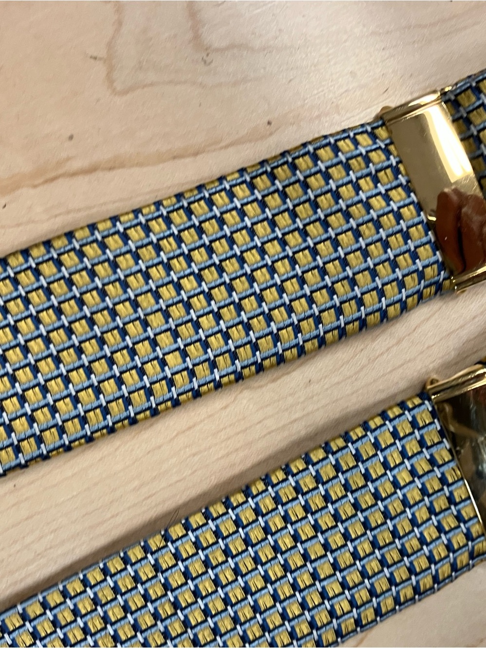 Vintage Silk Suspenders